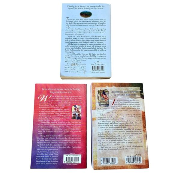 Inspirational Romance Love Collection Novels Paperback Book Bundles Set of 3 - Picture 5 of 9